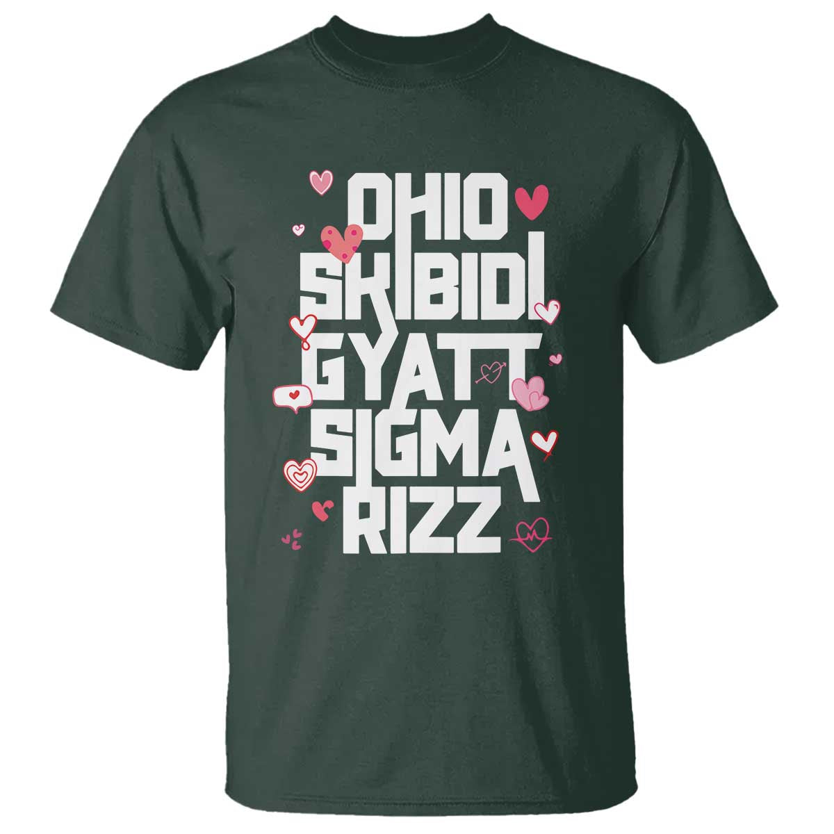 funny-skibidi-rizz-gyatt-ohio-sigma-valentines-day-t-shirt