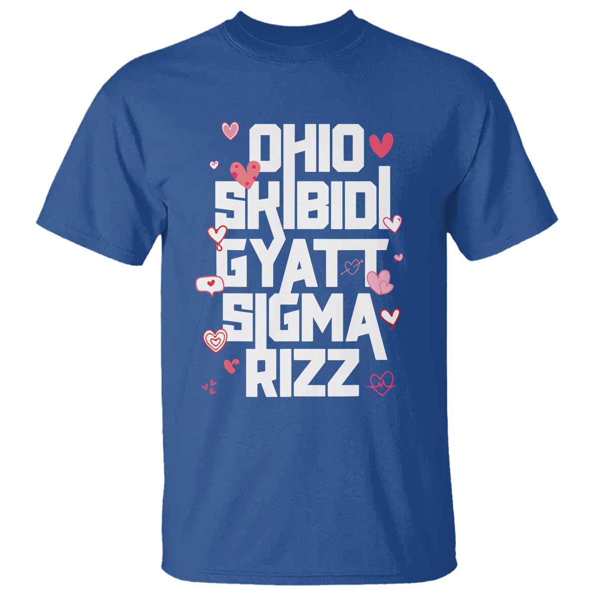 funny-skibidi-rizz-gyatt-ohio-sigma-valentines-day-t-shirt