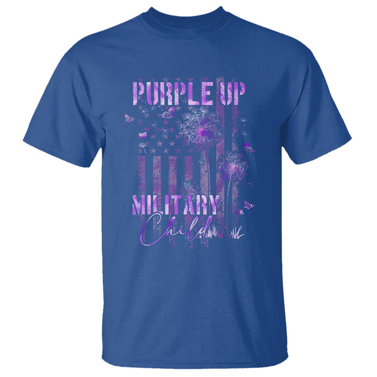purple-up-military-child-t-shirt-dandelion-vintage-american-flag-military-child-month