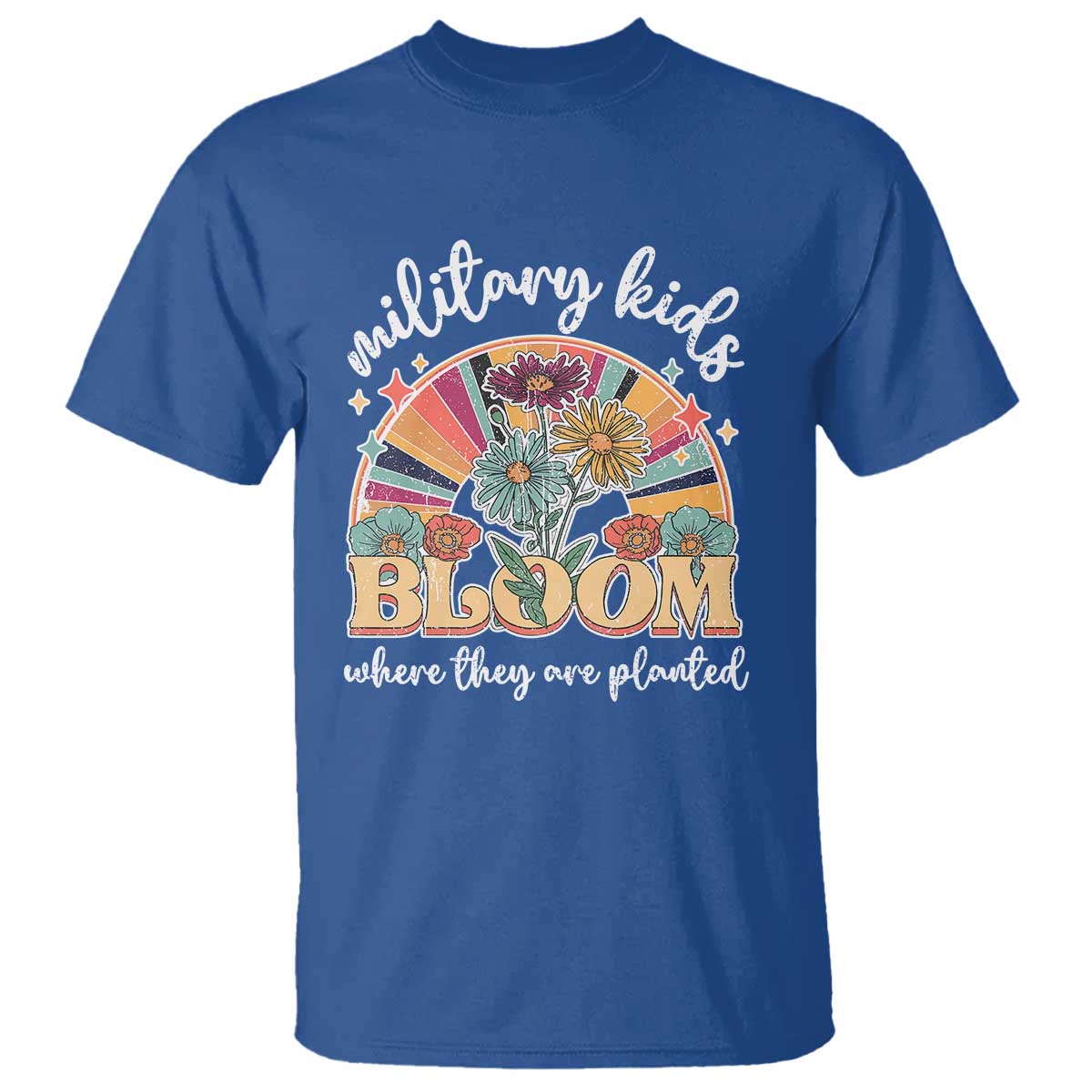 military-kids-bloom-where-they-are-planted-t-shirt-military-child-month-retro-vintage-flowers