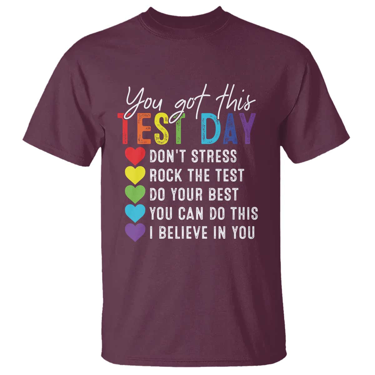 funny-test-day-t-shirt-you-got-this-dont-stress-rock-the-test