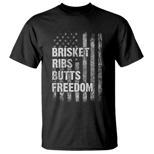 funny-bbq-brisket-ribs-butts-freedom-t-shirt-4th-of-july-meat-smoking-american-flag