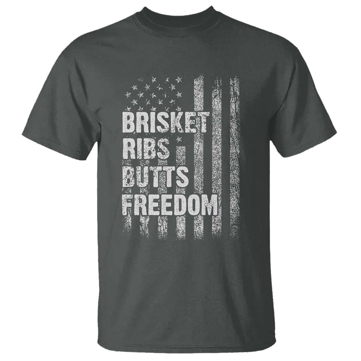 funny-bbq-brisket-ribs-butts-freedom-t-shirt-4th-of-july-meat-smoking-american-flag