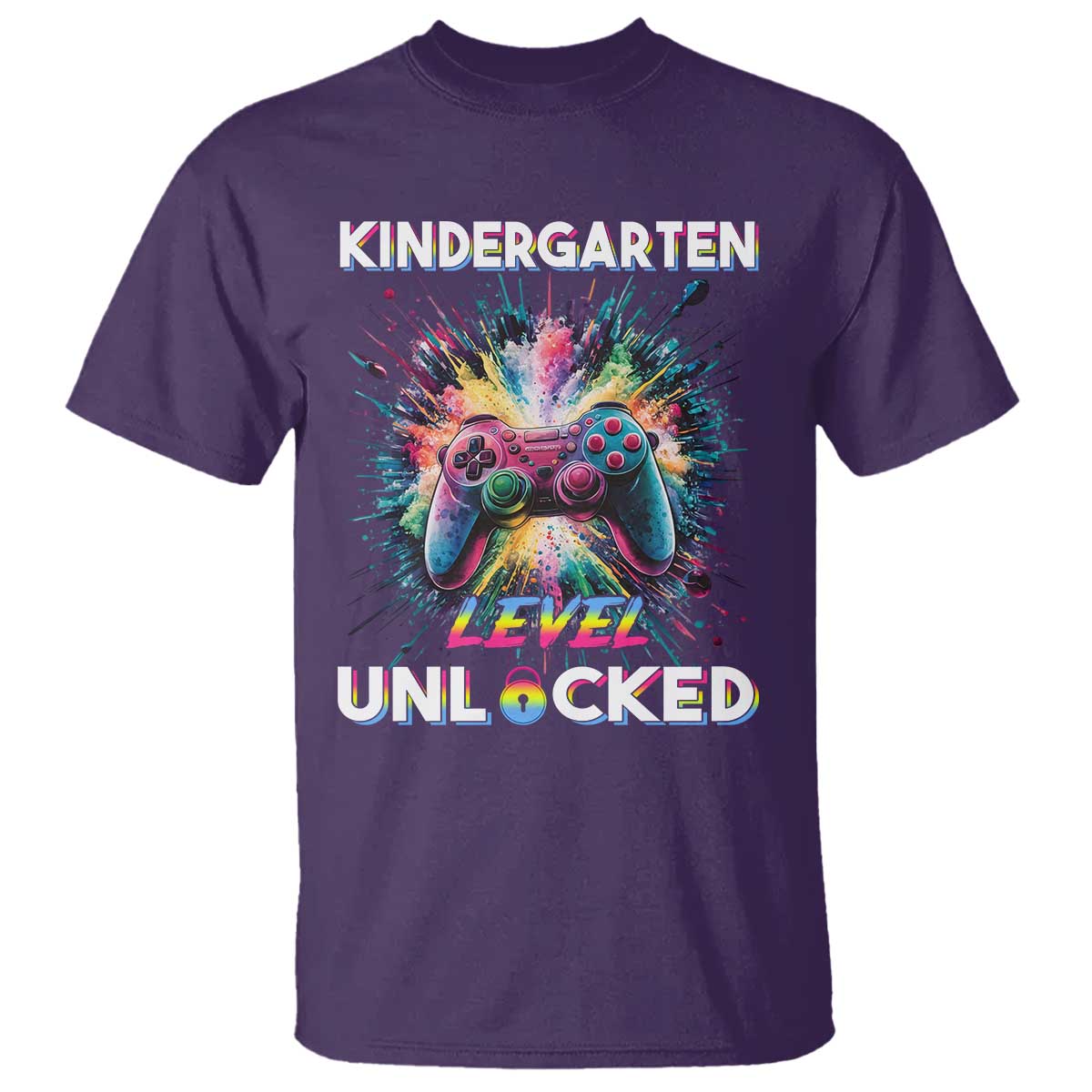 kindergarten-level-unlocked-t-shirt-back-to-school-game-console