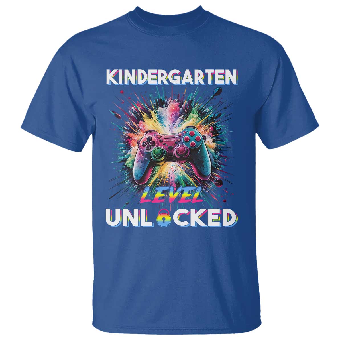 kindergarten-level-unlocked-t-shirt-back-to-school-game-console