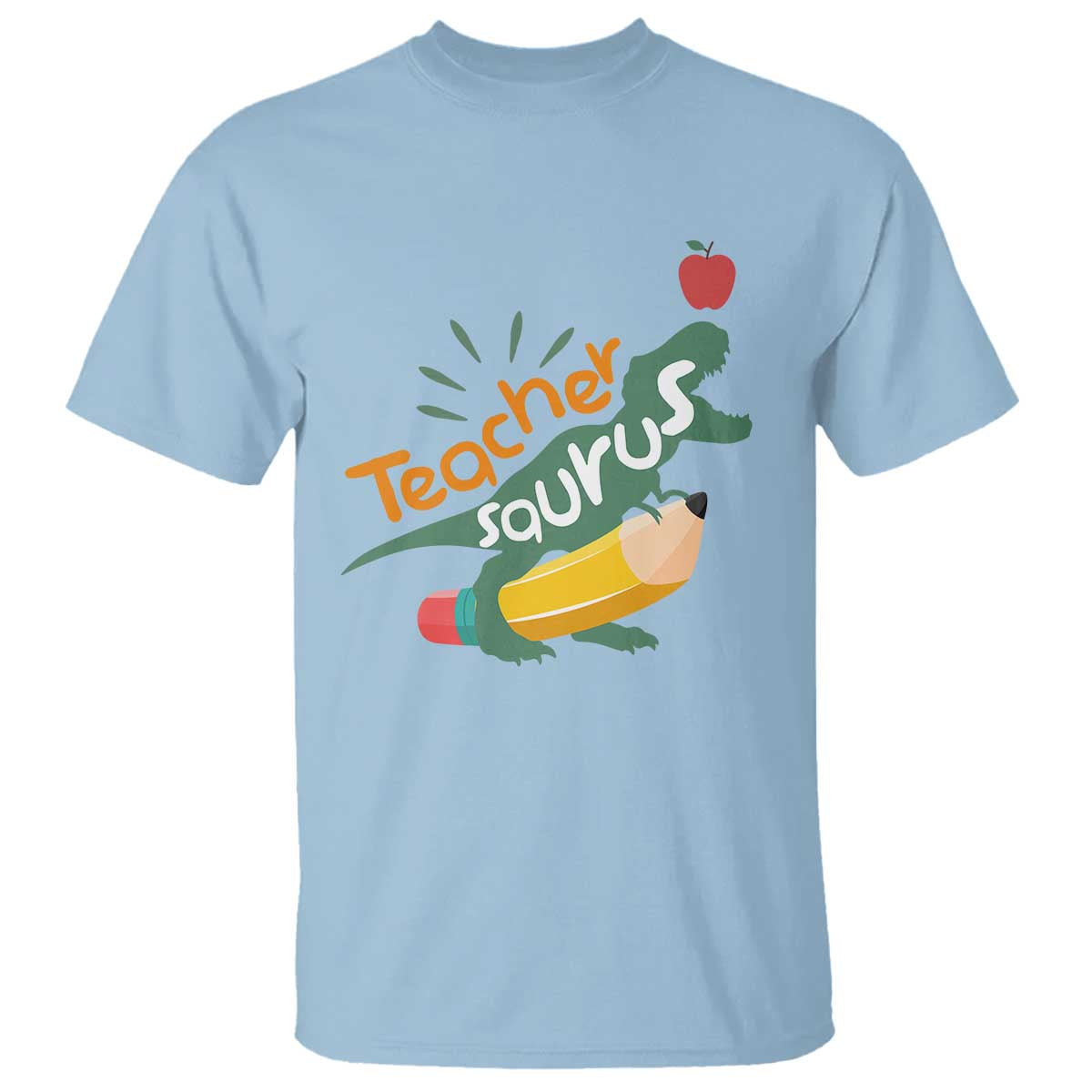 teacher-saurus-t-shirt-back-to-school-dinosaur-pencil