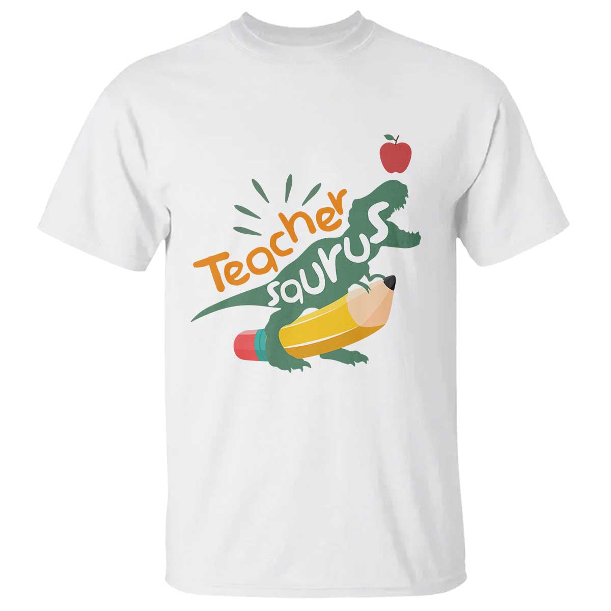 teacher-saurus-t-shirt-back-to-school-dinosaur-pencil
