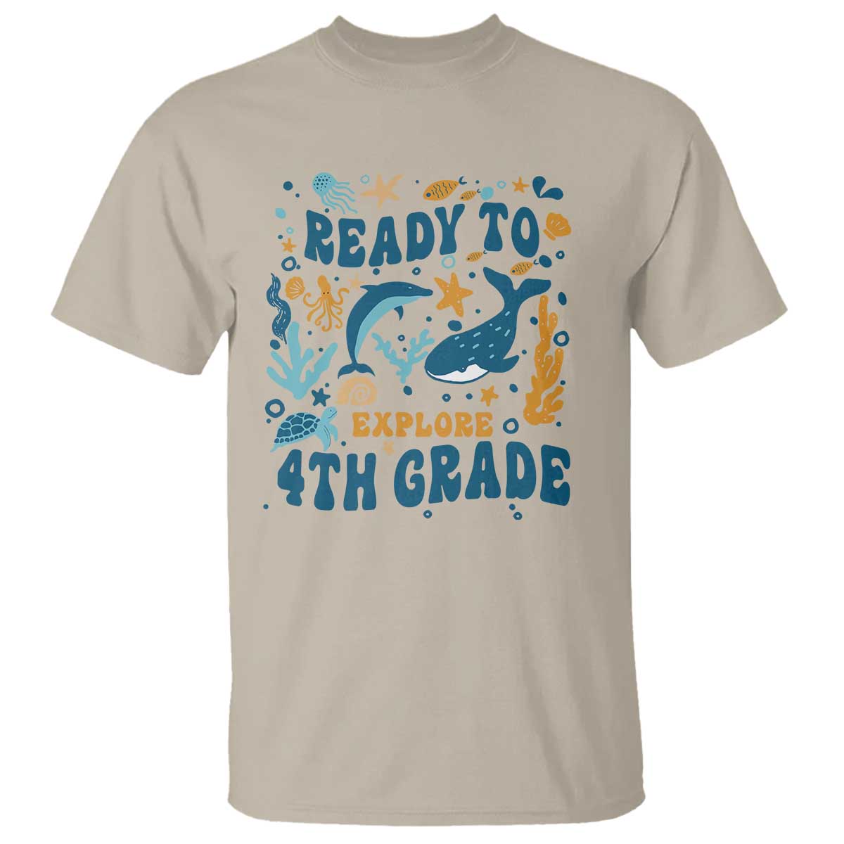 funny-back-to-school-sea-animals-t-shirt-ready-to-explore-4th-grade-whale-turtle