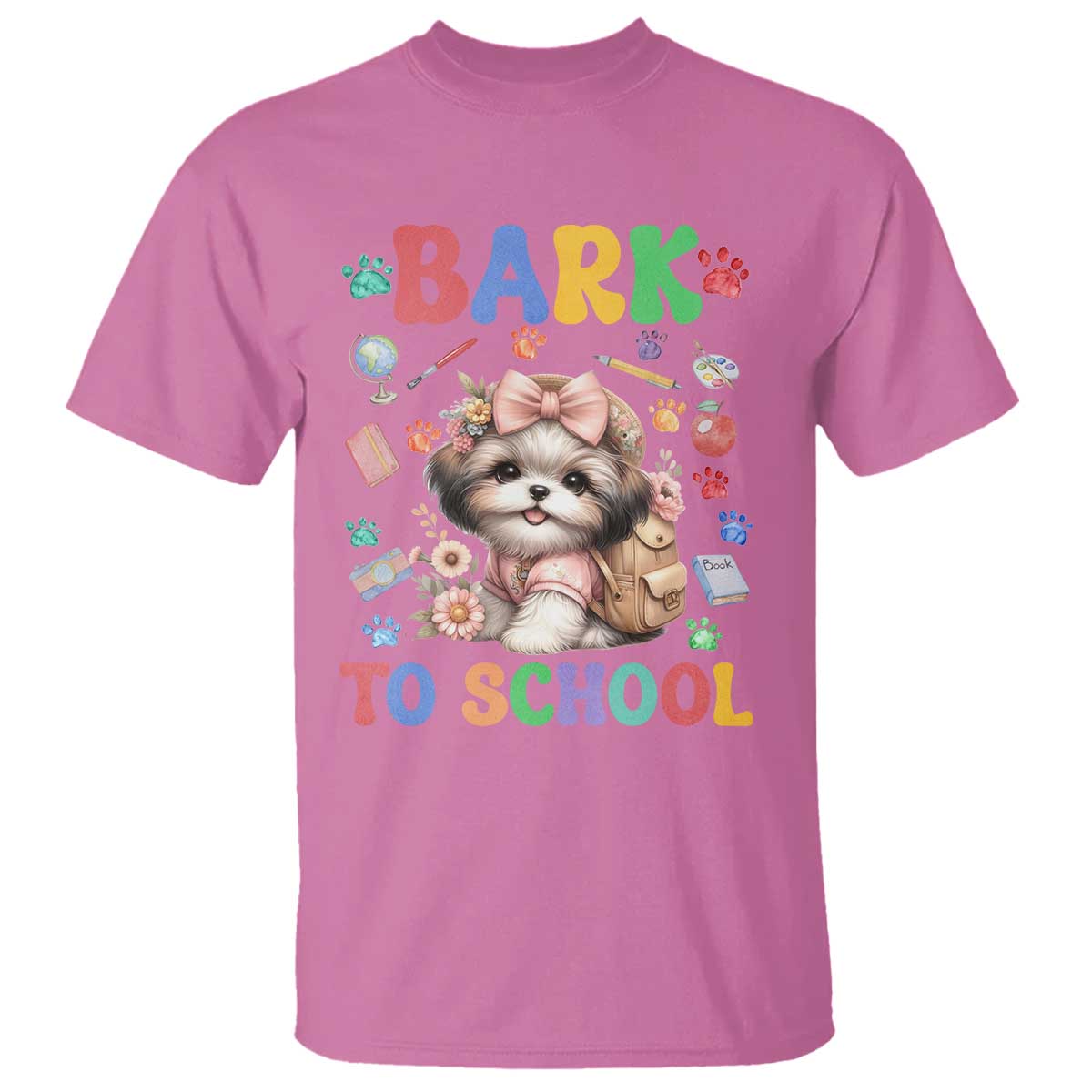 funny-bark-to-school-t-shirt-shih-tzu-dogs-school-supplies-paw