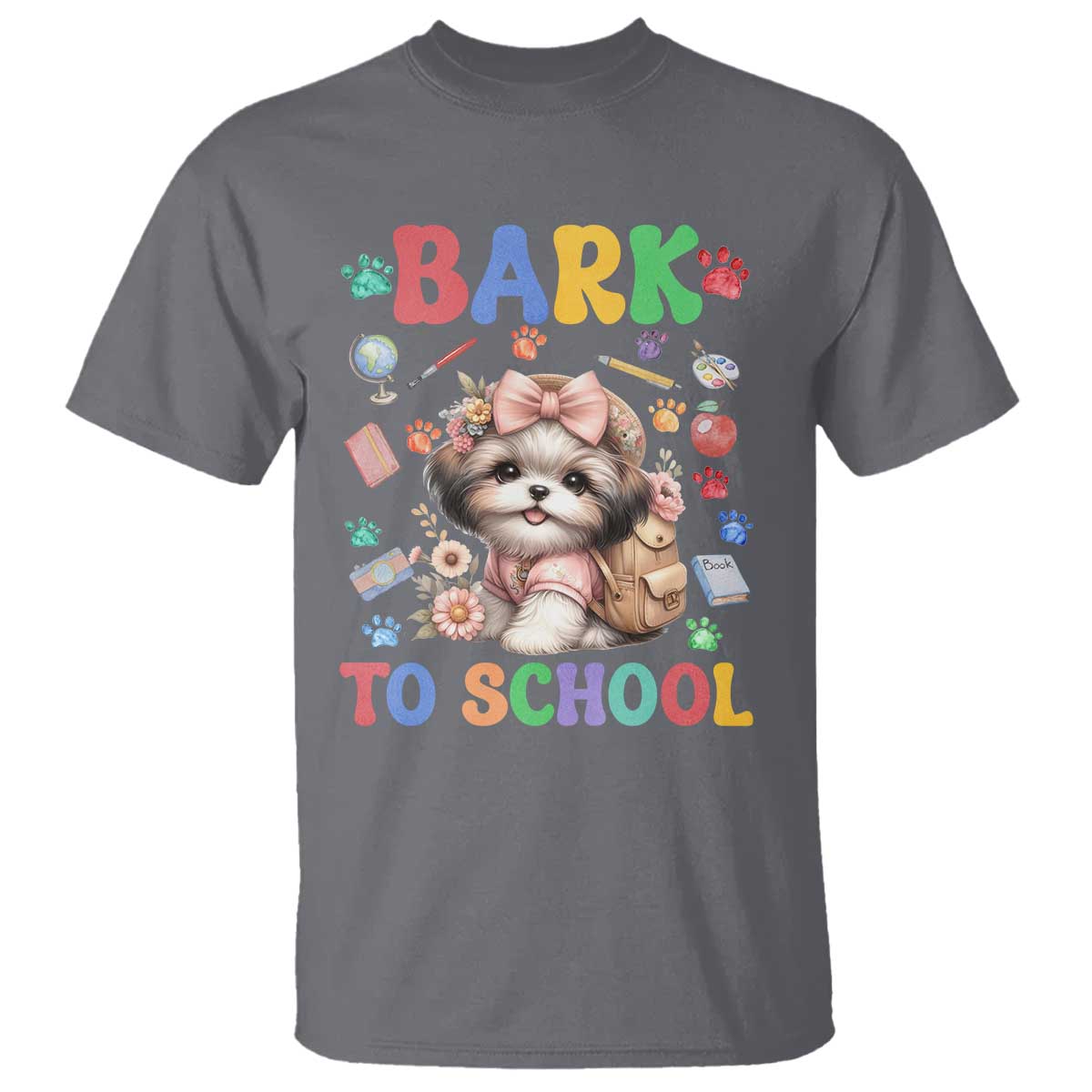 funny-bark-to-school-t-shirt-shih-tzu-dogs-school-supplies-paw
