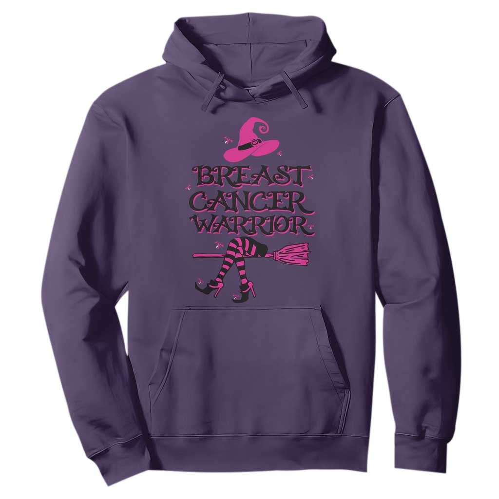 Breast Cancer Warrior Witch Hoodie Pink Ribbon Hat Shoes Witchy Vibe