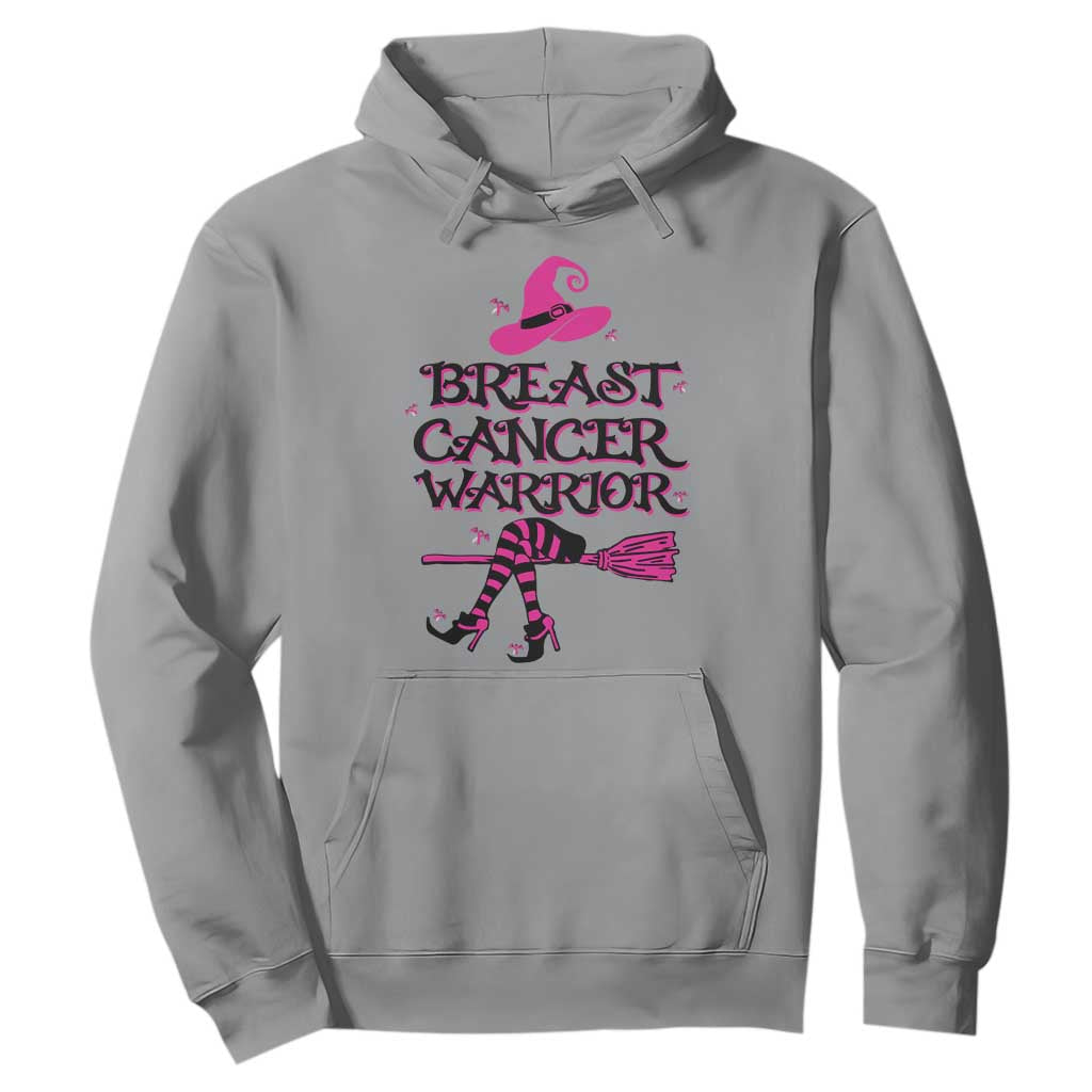 Breast Cancer Warrior Witch Hoodie Pink Ribbon Hat Shoes Witchy Vibe