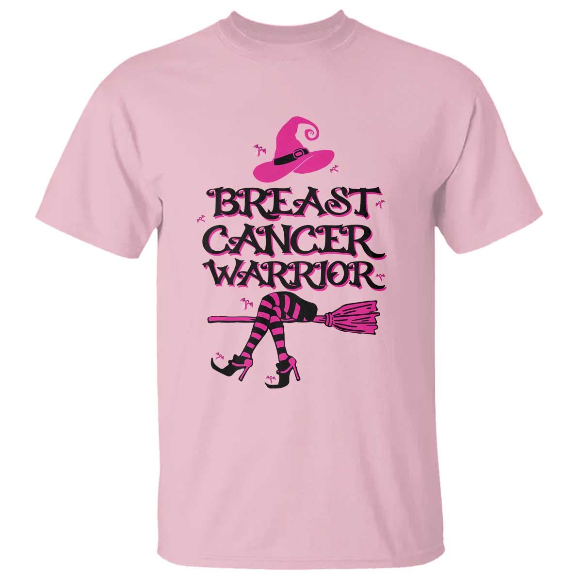 breast-cancer-warrior-witch-t-shirt-hat-shoes-broom-pink-ribbon-witchy-vibe