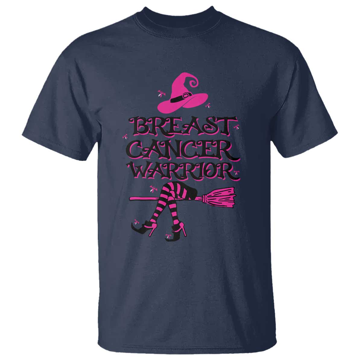Breast Cancer Warrior Witch T Shirt Pink Ribbon Hat Shoes Witchy Vibe