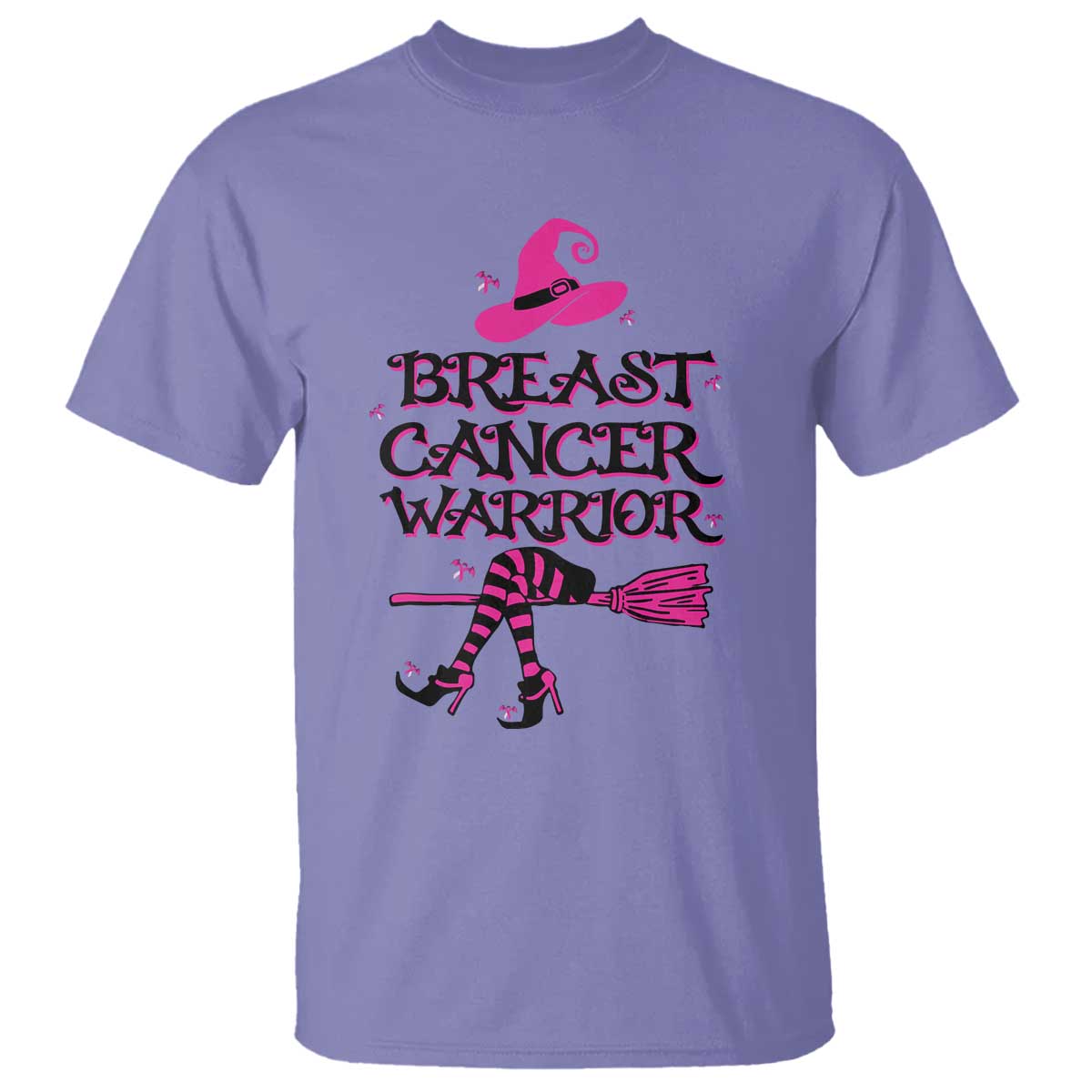 breast-cancer-warrior-witch-t-shirt-hat-shoes-broom-pink-ribbon-witchy-vibe