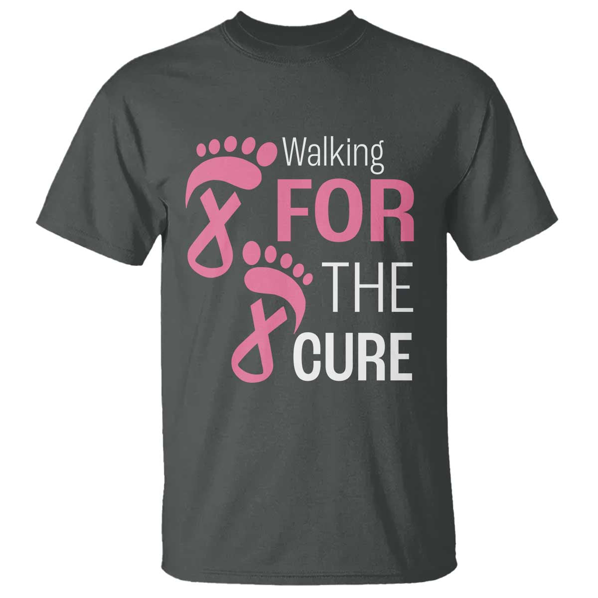 breast-cancer-awareness-t-shirt-walking-for-the-cure-pink-ribbon-footprints