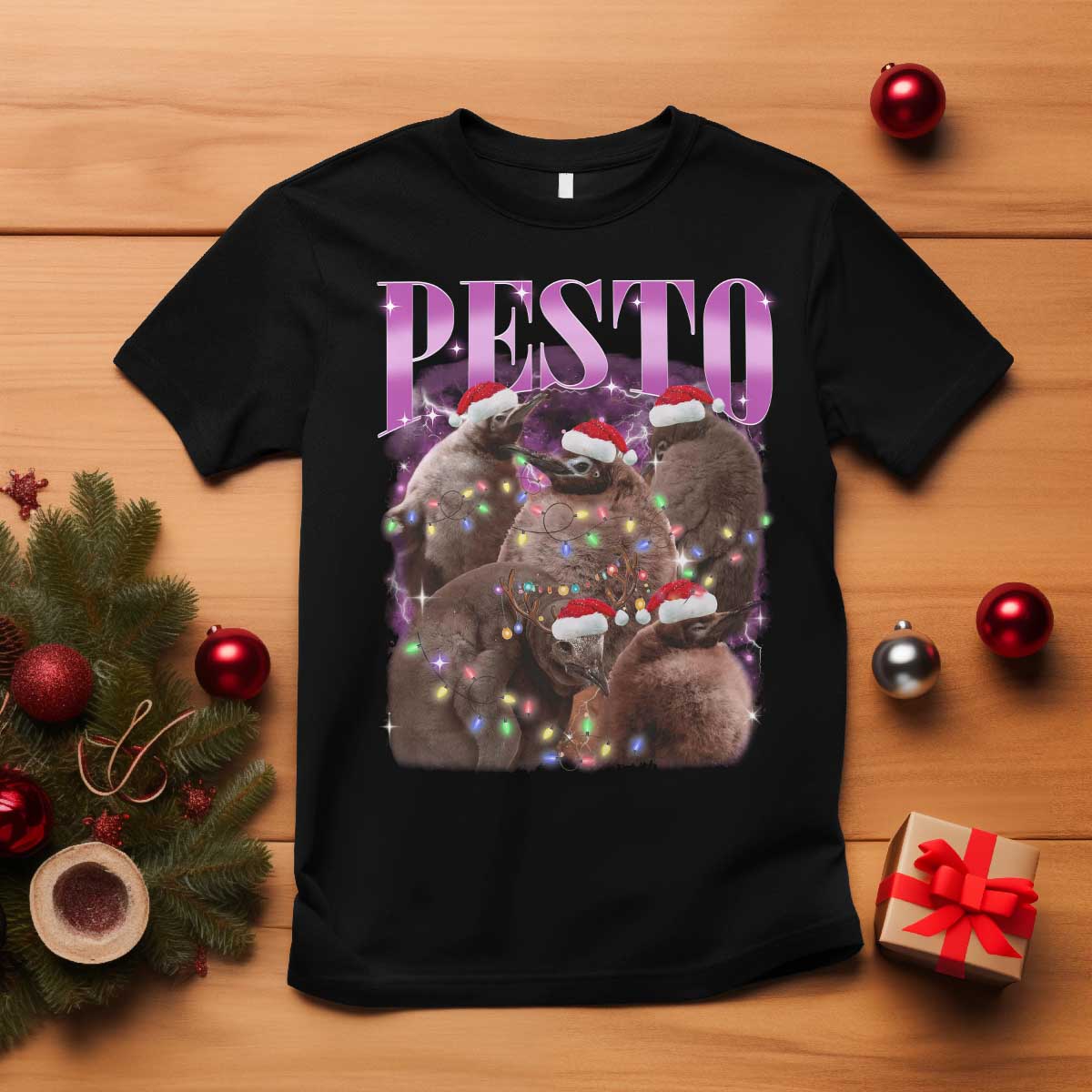 funny-pesto-the-penguin-christmas-t-shirt