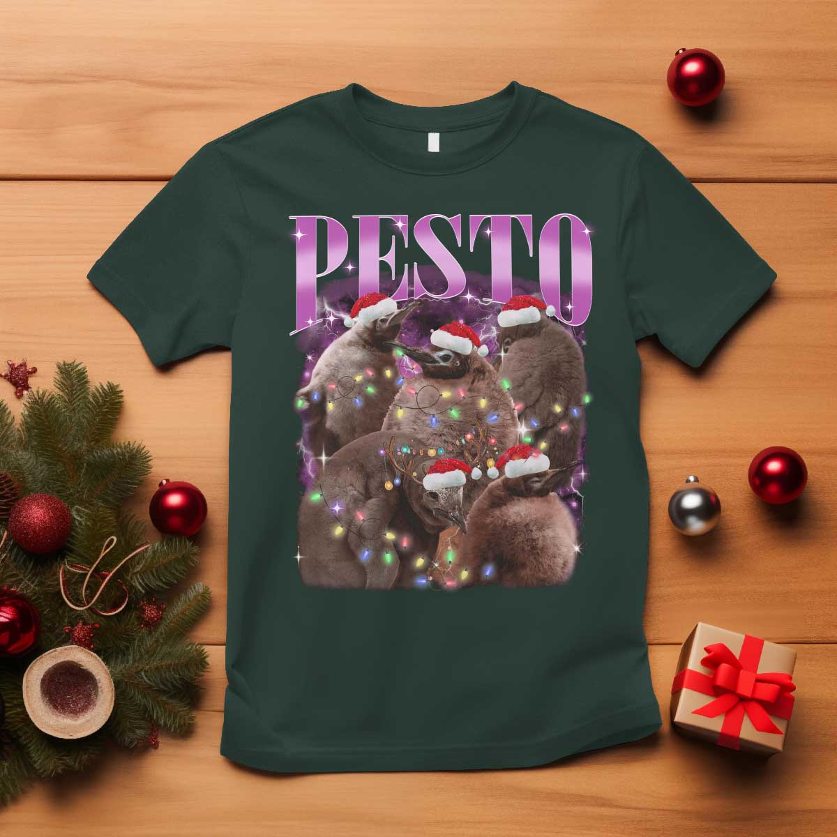 funny-pesto-the-penguin-christmas-t-shirt