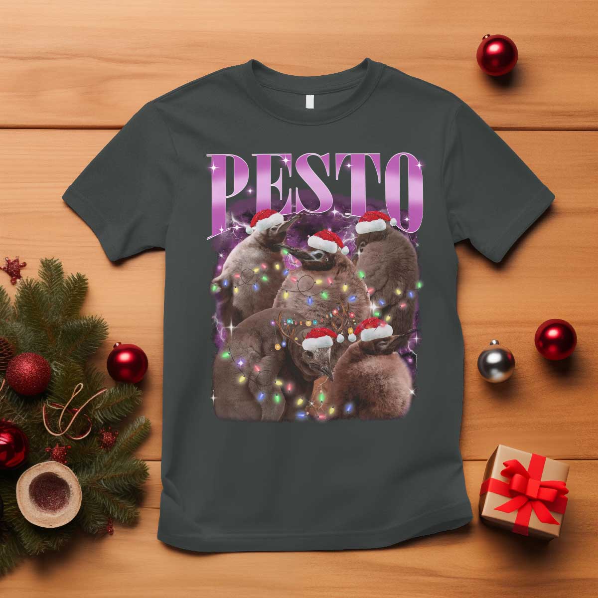 funny-pesto-the-penguin-christmas-t-shirt