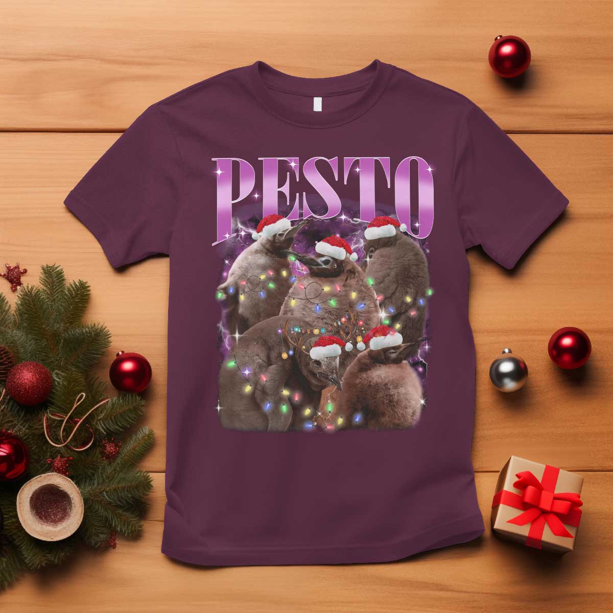funny-pesto-the-penguin-christmas-t-shirt