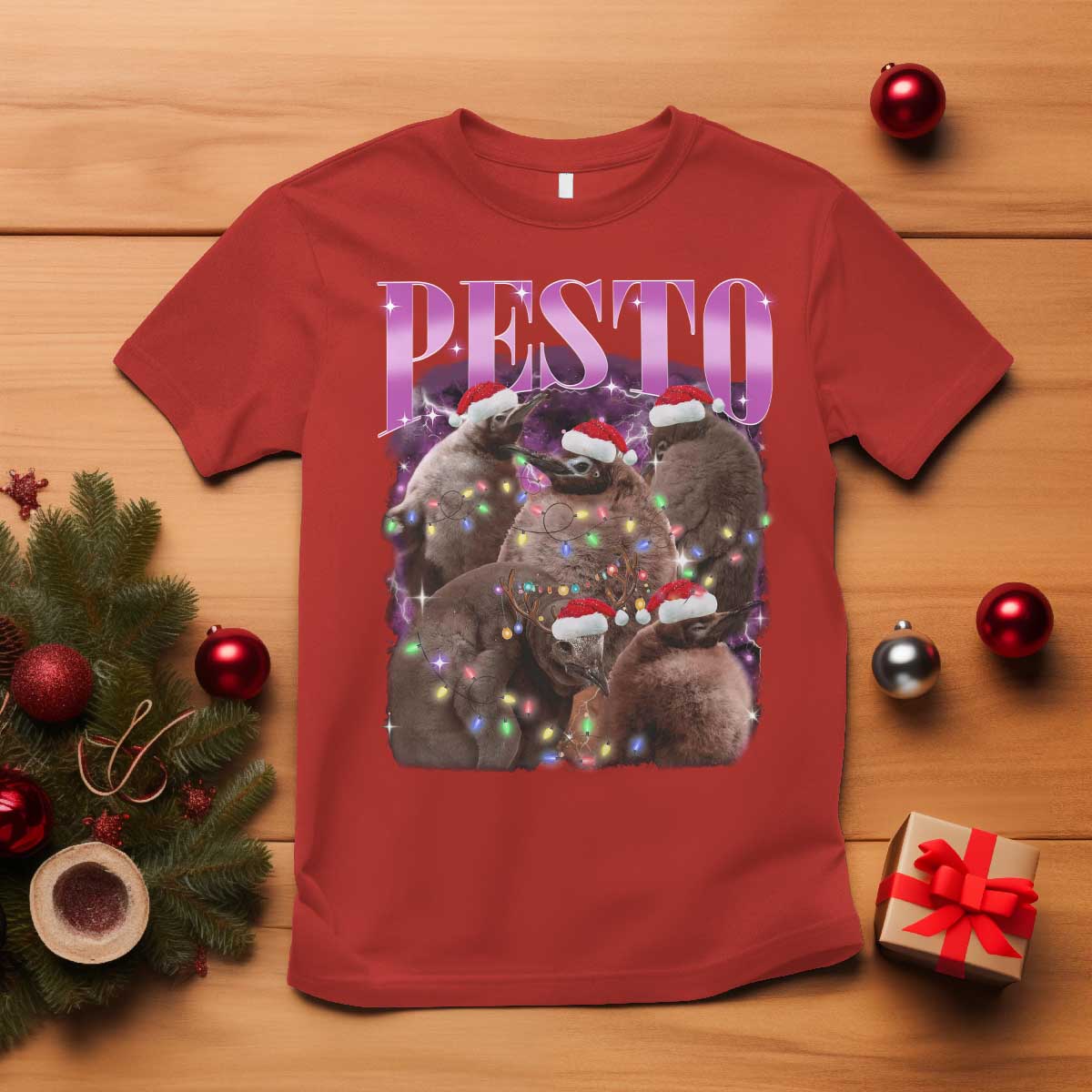 funny-pesto-the-penguin-christmas-t-shirt