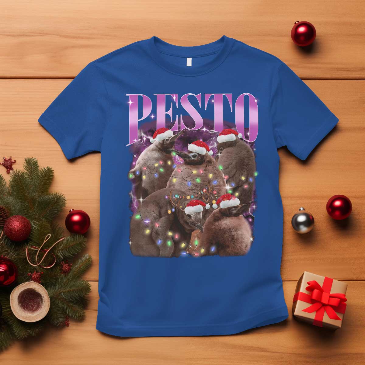 funny-pesto-the-penguin-christmas-t-shirt