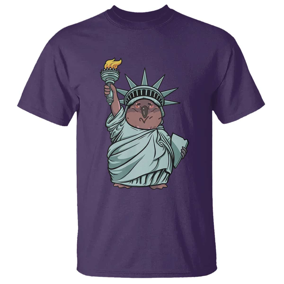 funny-pesto-the-penguin-statue-of-liberty-t-shirt