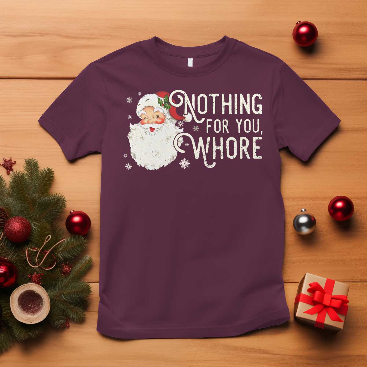funny-christmas-naughty-santa-t-shirt-nothing-for-you-whore