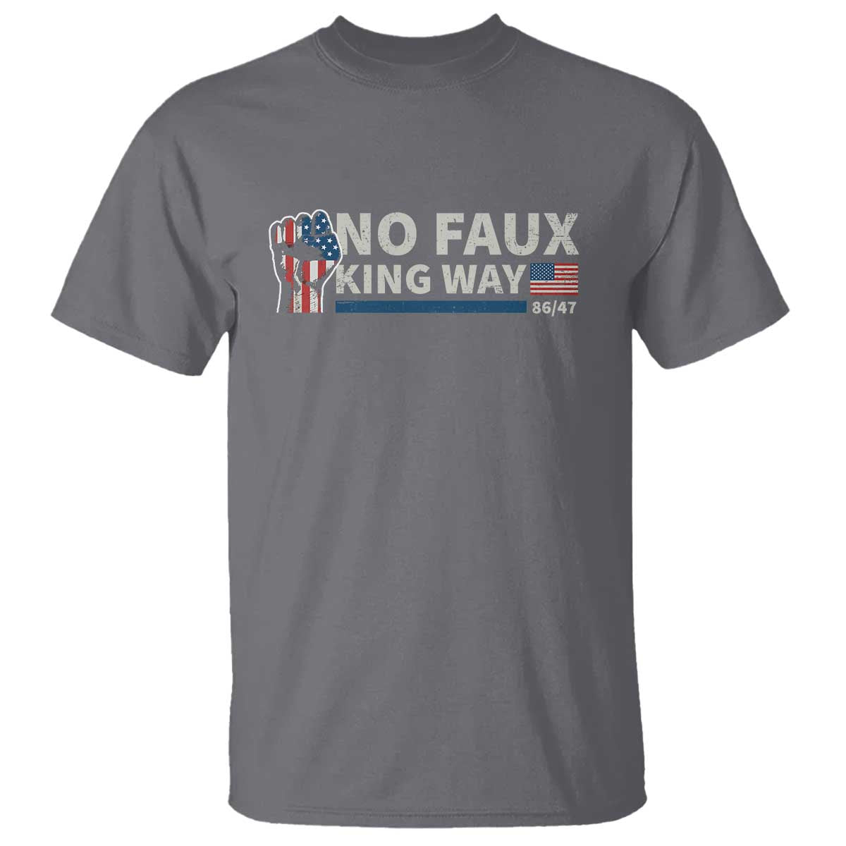 funny-no-faux-king-way-8647-t-shirt-vintage-american-flag