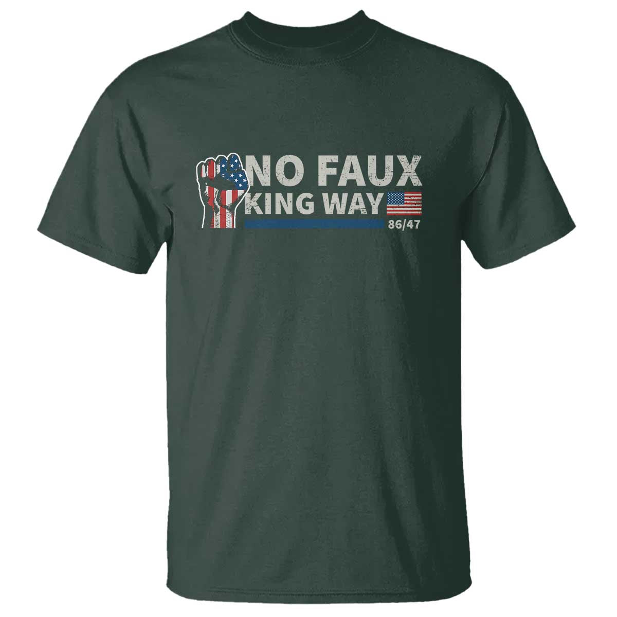 funny-no-faux-king-way-8647-t-shirt-vintage-american-flag