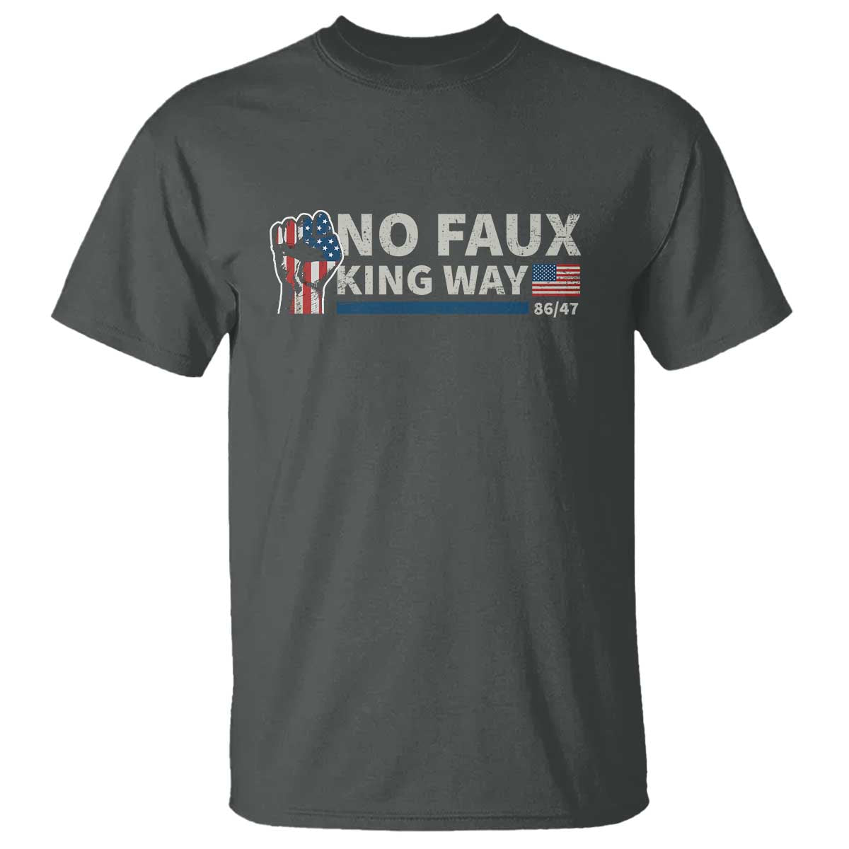 funny-no-faux-king-way-8647-t-shirt-vintage-american-flag
