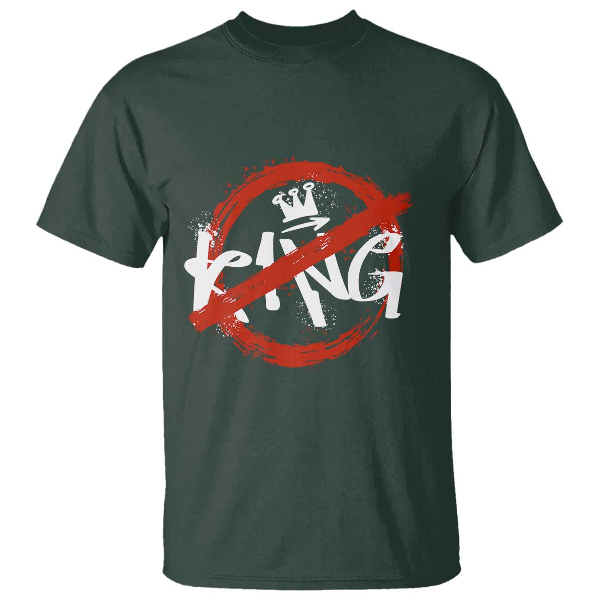 funny-no-king-graffiti-style-crown-t-shirt