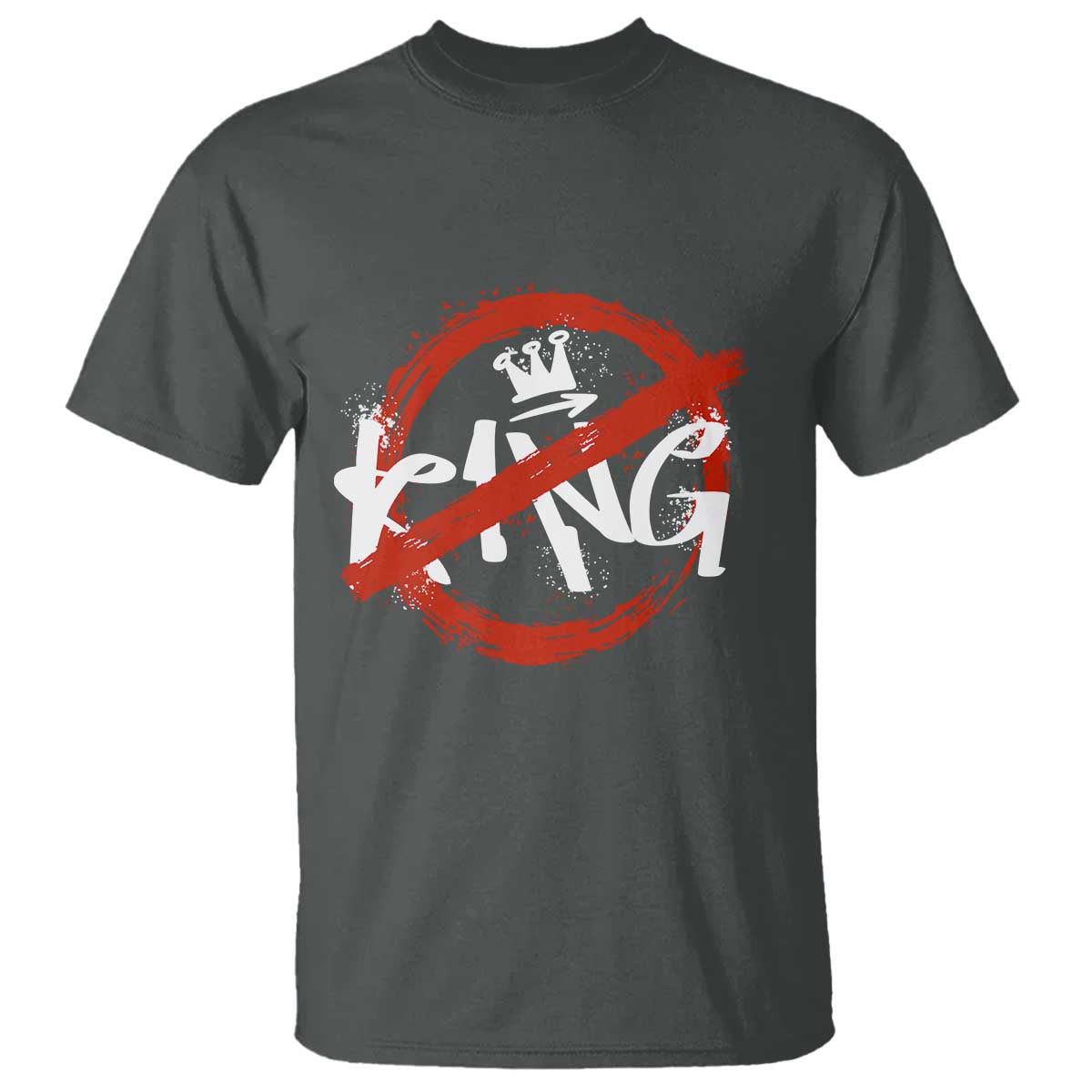 funny-no-king-graffiti-style-crown-t-shirt