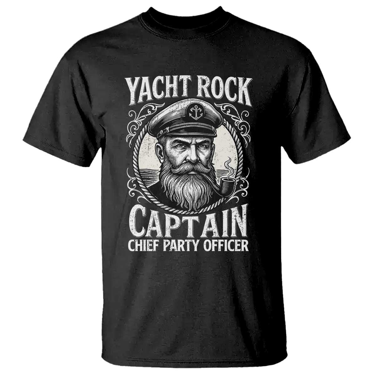 funny-yacht-rock-captain-t-shirt-chief-party-officer-pontoon-boat-sailor