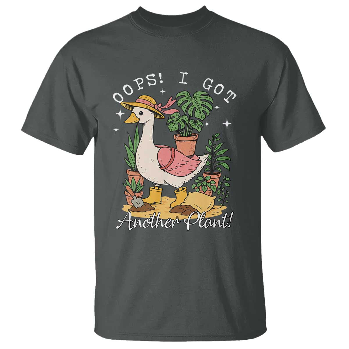 funny-oops-i-got-another-plant-t-shirt-silly-goose-gardener-plant-lady
