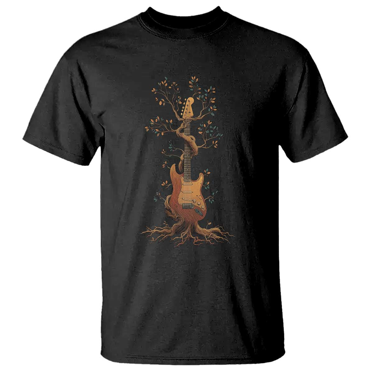 nature-guitar-tree-of-life-guitarist-artistic-roots-t-shirt