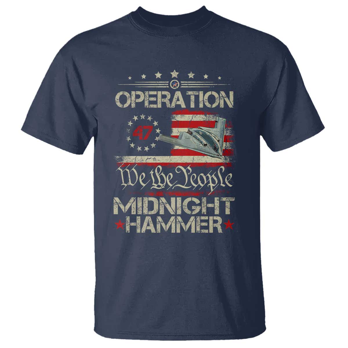 operation-midnight-hammer-t-shirt-bomber-jet-vintage-betsy-ross-flag