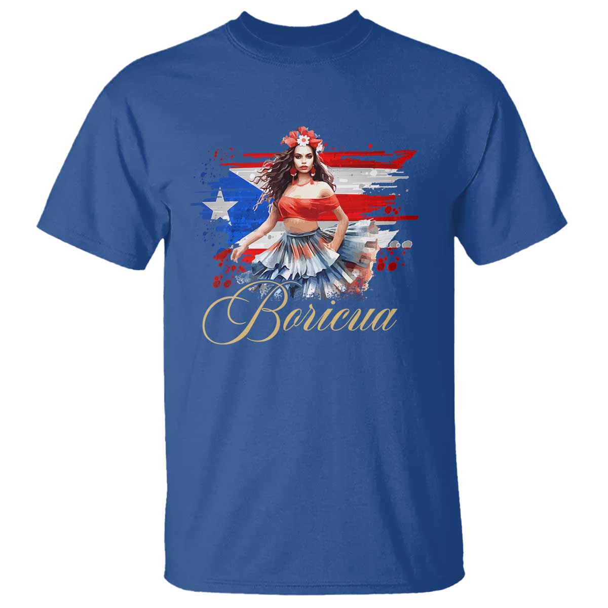 puerto-rico-t-shirt-boricua-hispanic-heritage-month-bomba-dancer