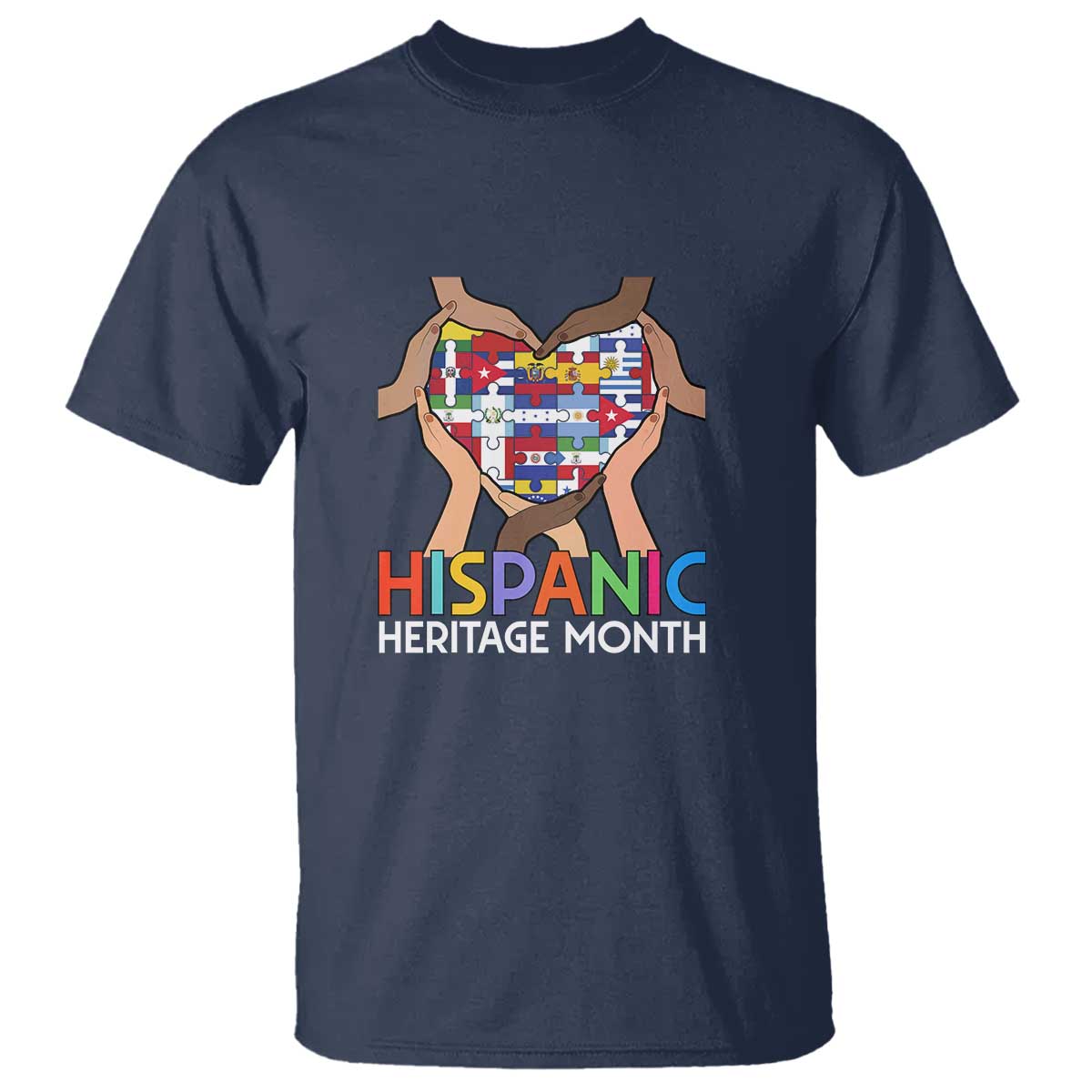 hispanic-heritage-month-t-shirt-latino-countries-flag-heart-puzzle