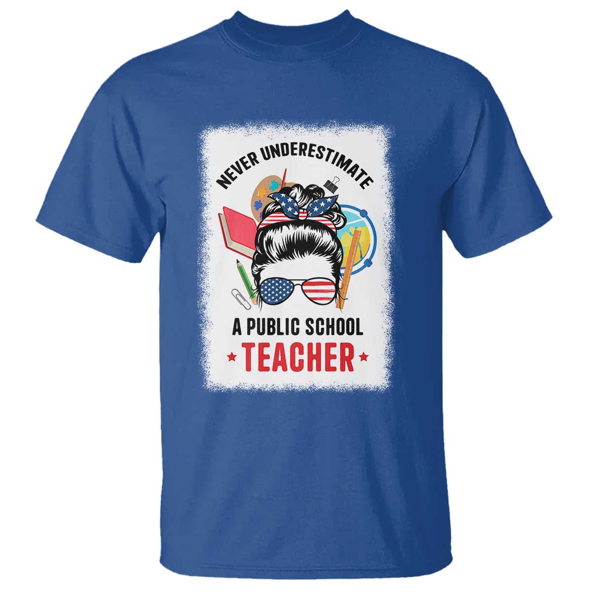 tim-walz-t-shirt-never-underestimate-a-public-school-teacher-messy-bun