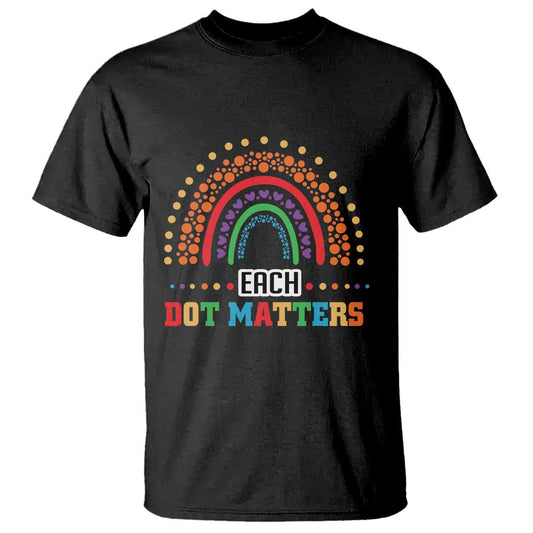 funny-dot-day-t-shirt-each-dot-matters-rainbow-of-polka-dot