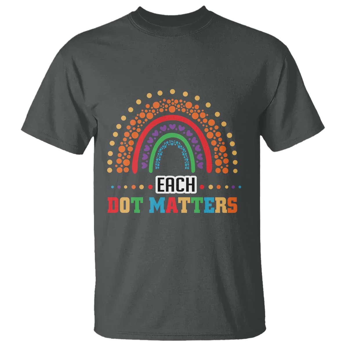 funny-dot-day-t-shirt-each-dot-matters-rainbow-of-polka-dot