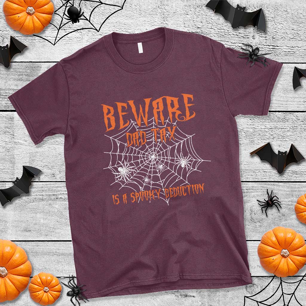 halloween-dad-t-shirt-beware-dad-tax-is-a-spooky-deduction-spider