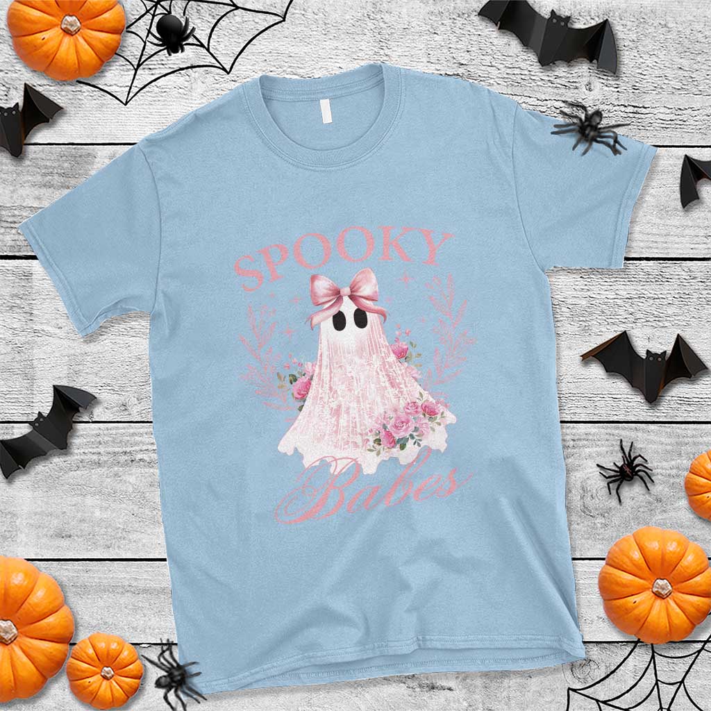 halloween-t-shirt-spooky-babes-pink-ghost-coquette-aesthetic