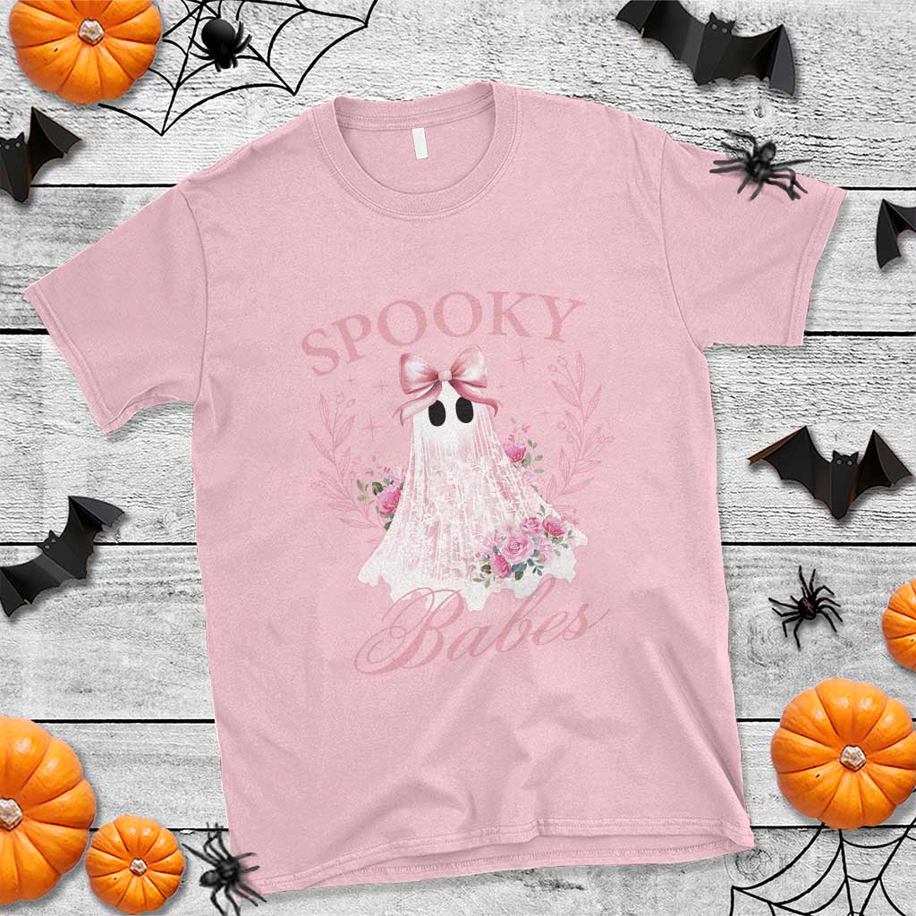 halloween-t-shirt-spooky-babes-pink-ghost-coquette-aesthetic