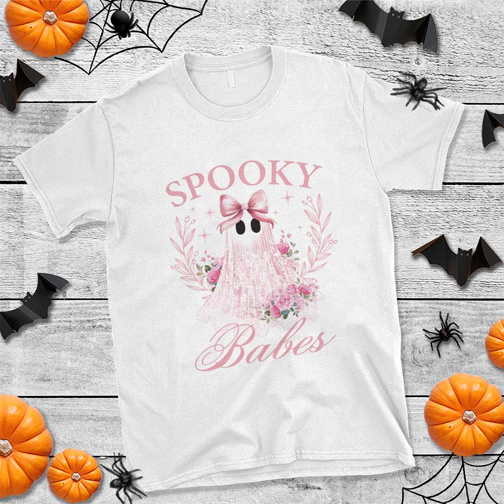 halloween-t-shirt-spooky-babes-pink-ghost-coquette-aesthetic