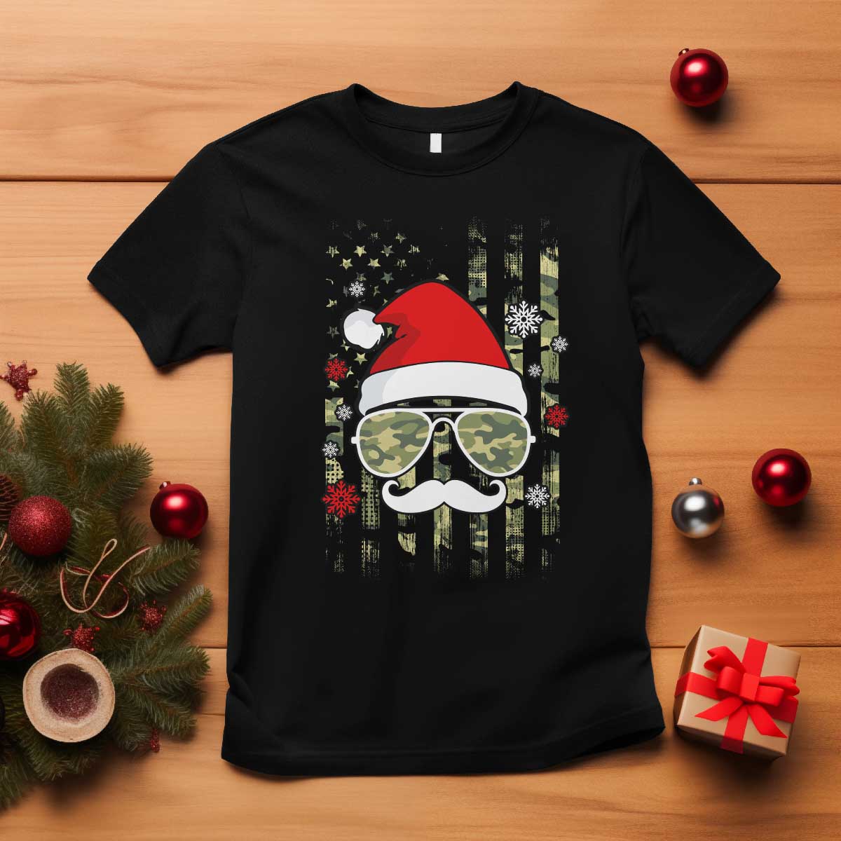 funny-christmas-veteran-t-shirt-santa-hat-camo-american-flag
