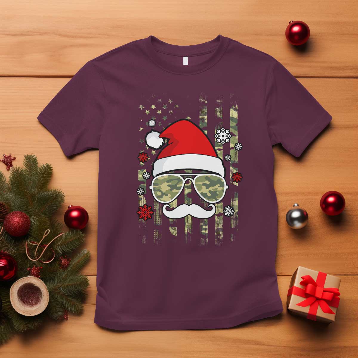 funny-christmas-veteran-t-shirt-santa-hat-camo-american-flag