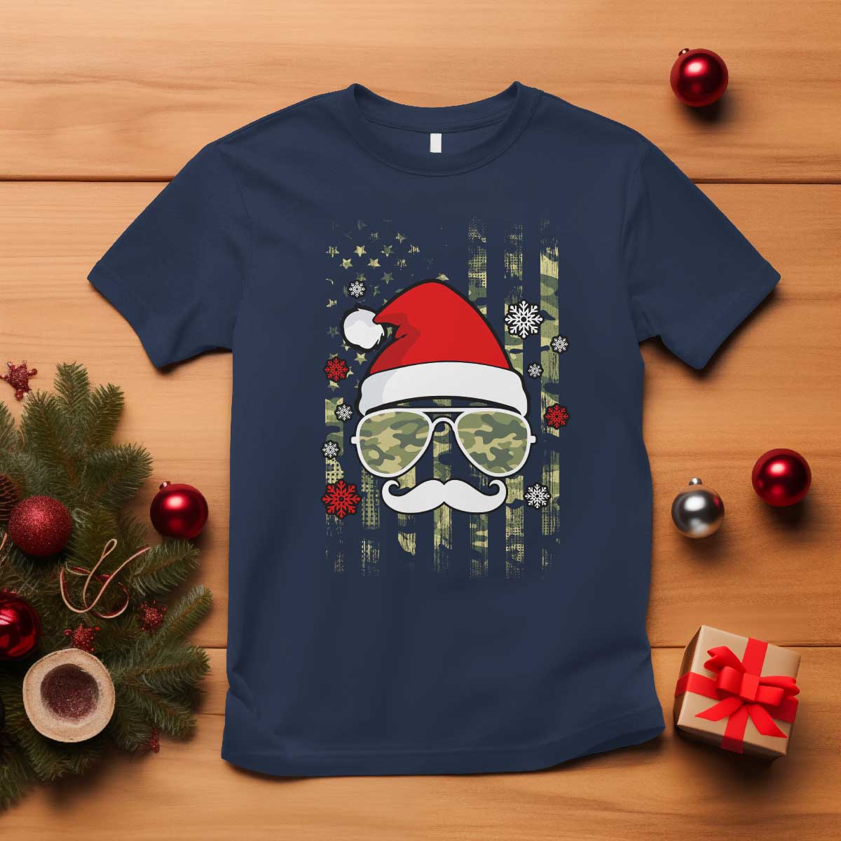 funny-christmas-veteran-t-shirt-santa-hat-camo-american-flag