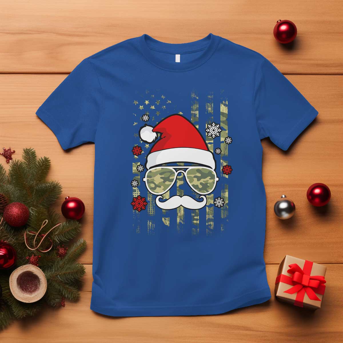 funny-christmas-veteran-t-shirt-santa-hat-camo-american-flag